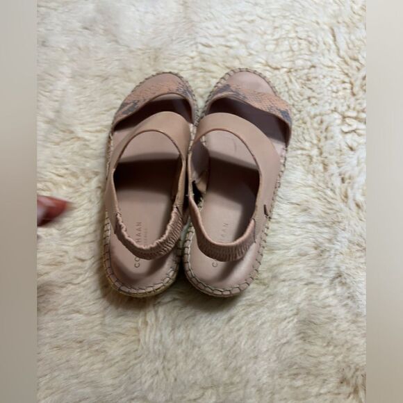 Cole Haan Grandseries Nude Strappy Sandals size 6 - Picture 4 of 10